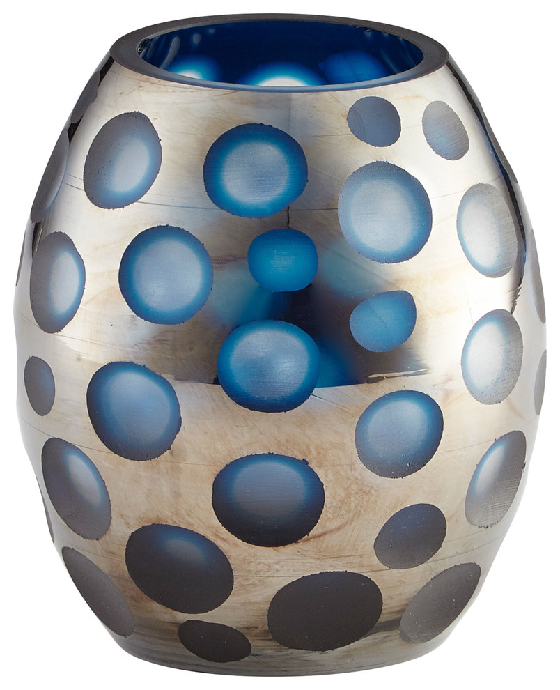 Cyan Design 09199 Banded Smoke Vase Small