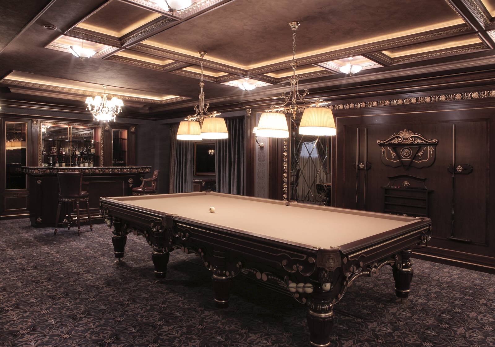 Проект интерьера частного жилого дома, г. Каменск-Шахтинский, 750 кв.м.