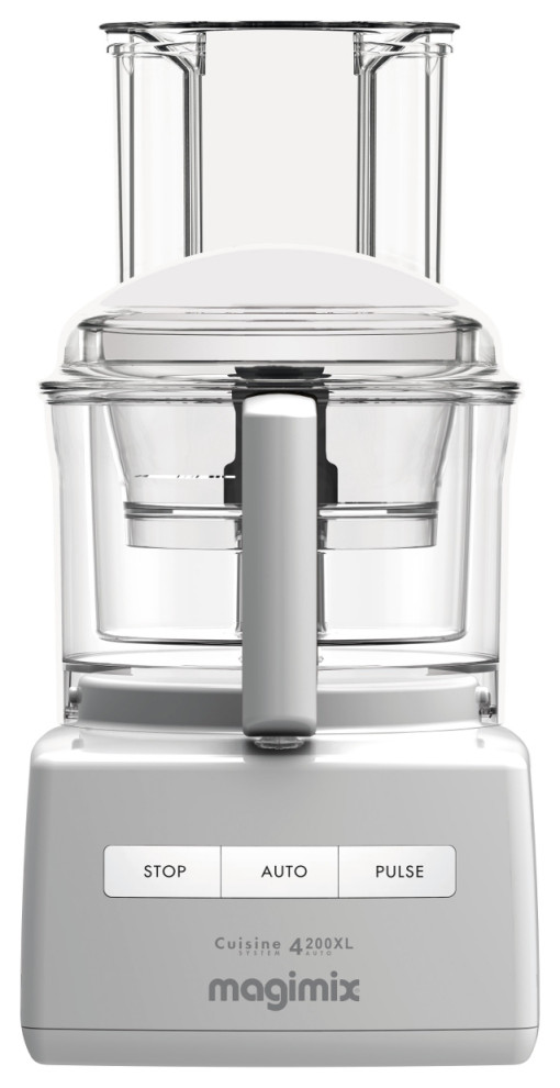 Magimix Compact 4200 XL White 950 Watt Food Processor with Recipe Book