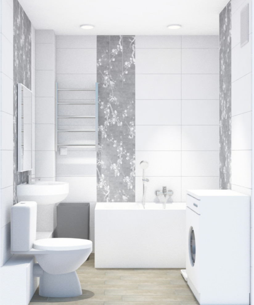 Компактная ванная комната