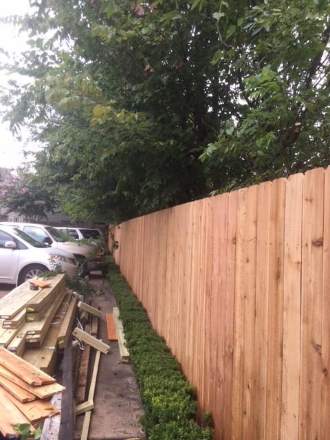 550' Cedar Fence Replacement