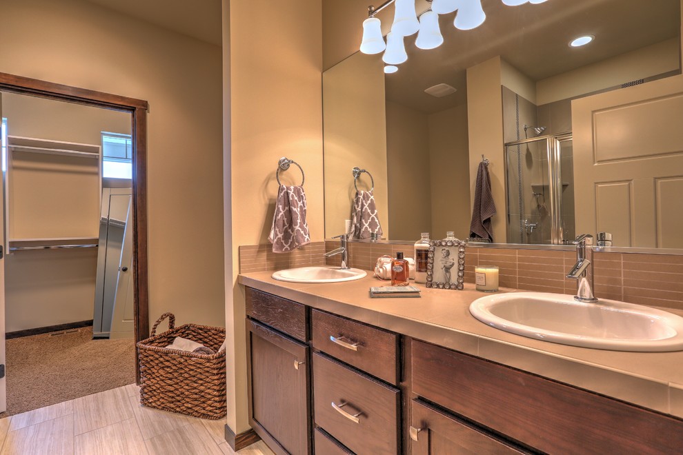 Home design - rustic home design idea in Seattle