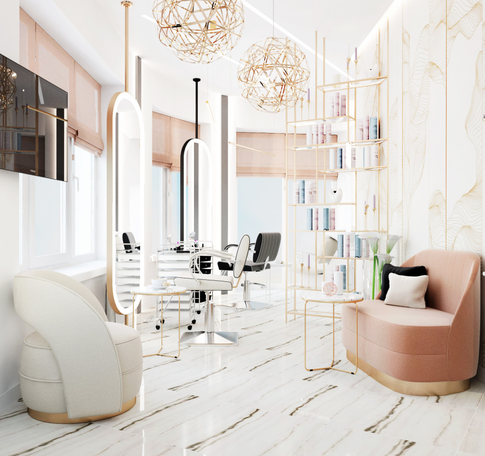 Дизайн - проект салона красоты