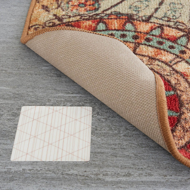 Alexa Medallion Multi Rug, 10' x 14' - Contemporary - Outdoor Rugs - by ...