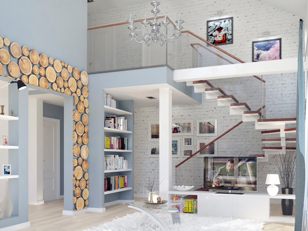 Дизайн-проект интерьера коттеджа в Санкт-Петербурге