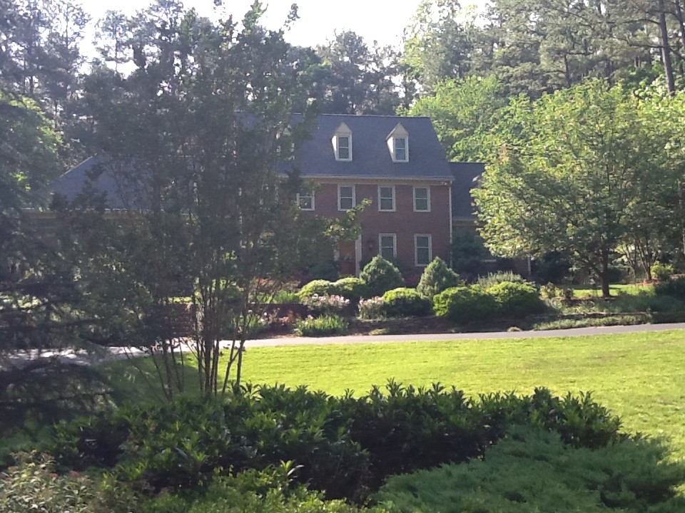 Homes built around Chapel Hill, North Carolina