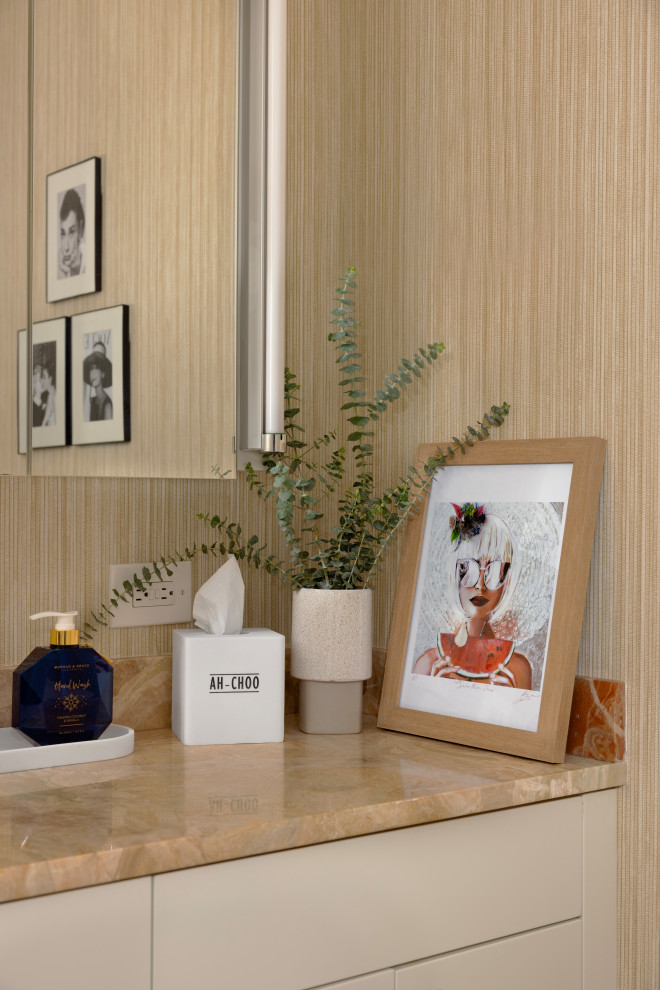 5th Avenue Interior Design - Contemporary - Powder Room - Newark - by ...