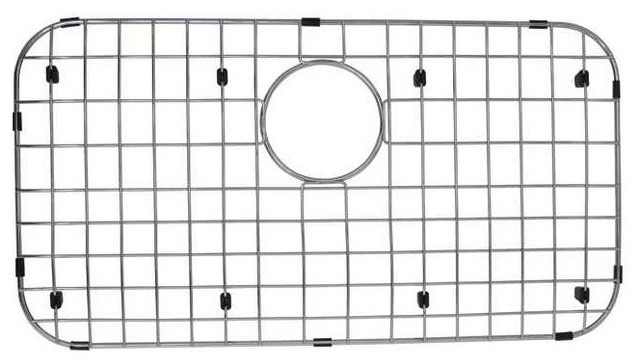 gourmetier loft stainless steel grid for kitchen sink