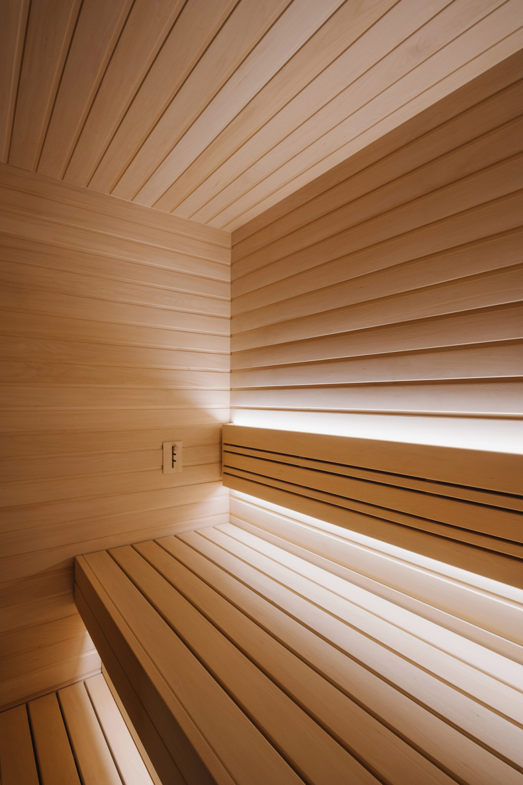 Сауна из липы.