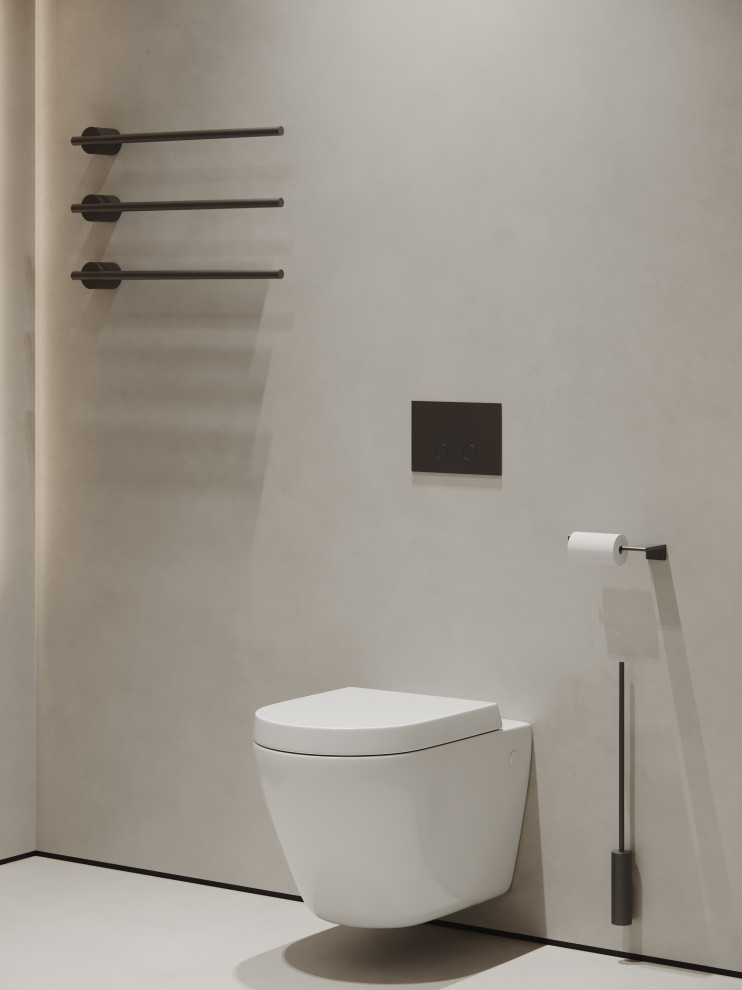 Квартира 144,8 m в стиле современный минимализм