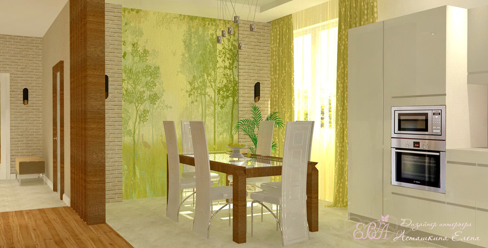 Квартира в современном стиле "Летняя свежесть"