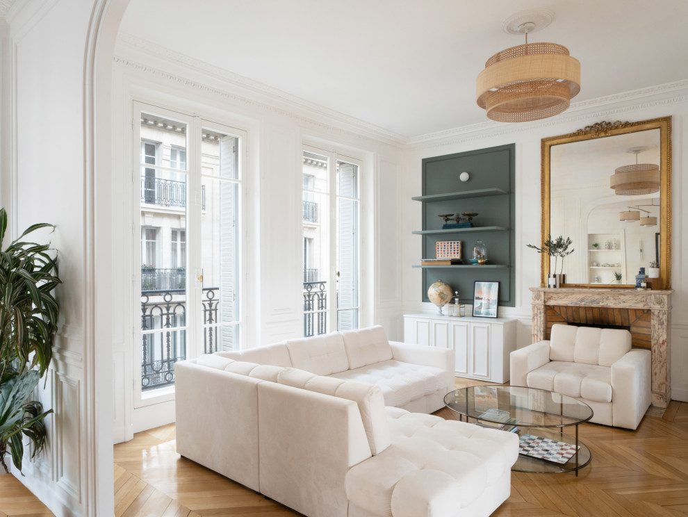 Sublimer l’Haussmannien – Projet Bosquet - Classique Chic - Salon ...