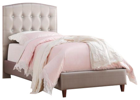 girls upholstered bed