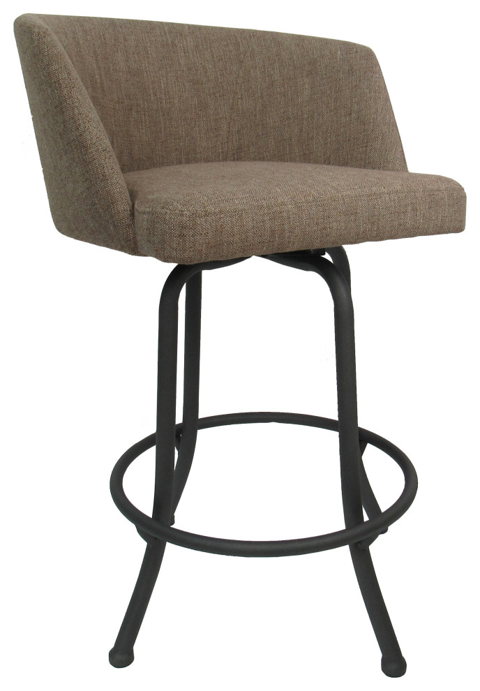 Swivel Counter Metal Bar Stool 26 30, How Tall Should A Bar Stool Be For 34 Inch Counter