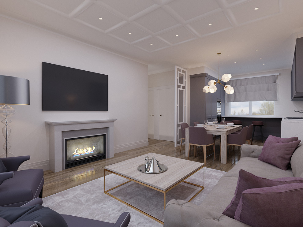 Интерьер таунхауса в коттеджном поселке Лесково