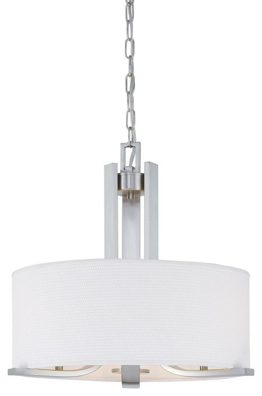 THOMAS LIGHTING SL806678 Pendenza Chandelier Brushed Nickel 3X60