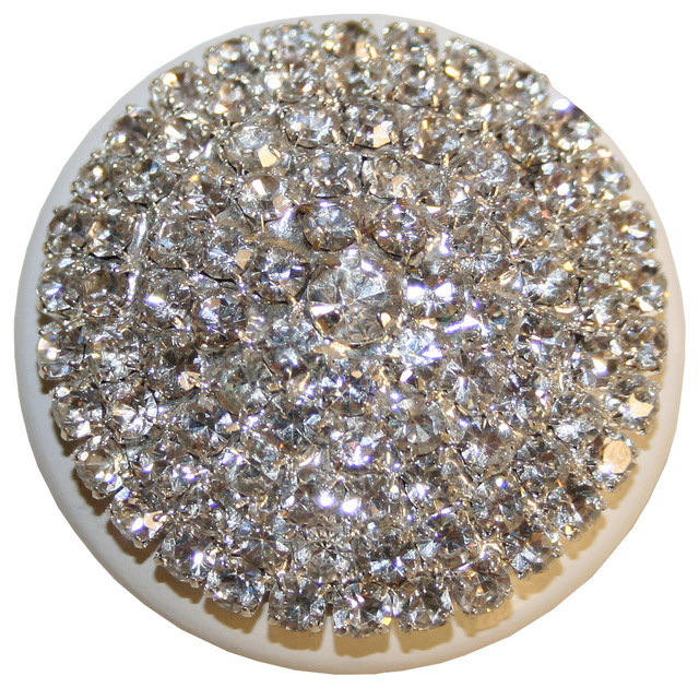 Dome Center Knob 1 5 Contemporary Cabinet And Drawer Knobs