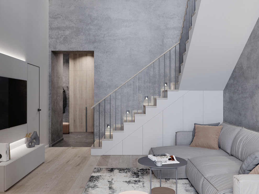 Двухуровневая квартира в ЖК Левобережный Лайф