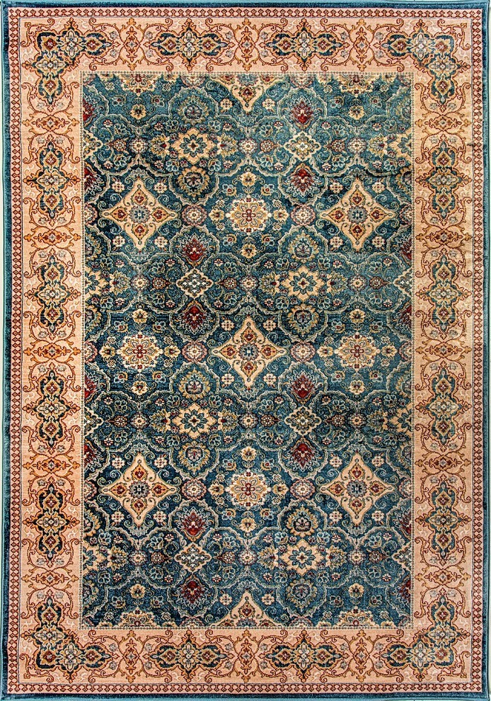 Venice 1998-551 Area Rug, Dark Blue, 2'x3'5