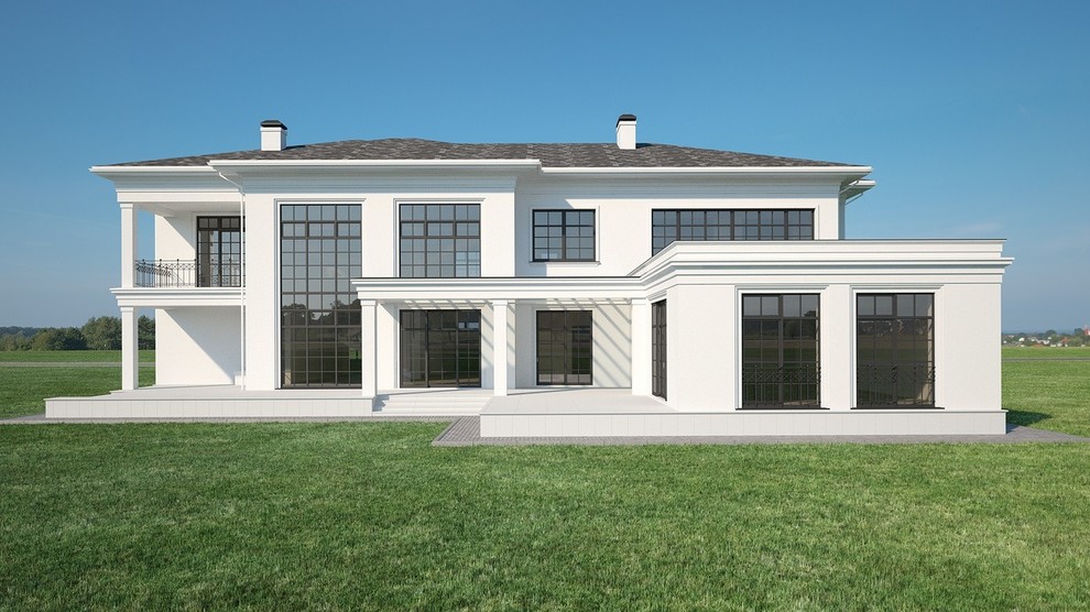 Коттедж в Подмосковье "White house"