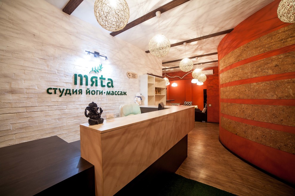 Дизайн студии Йоги и массажа Мяtа