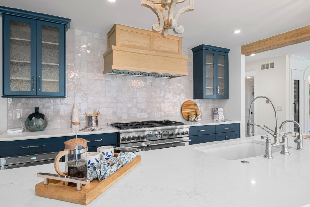 Kitchen - transitional kitchen idea in Denver