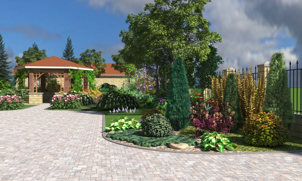 Ландшафтный дизайн приусадебного участка. 2017.