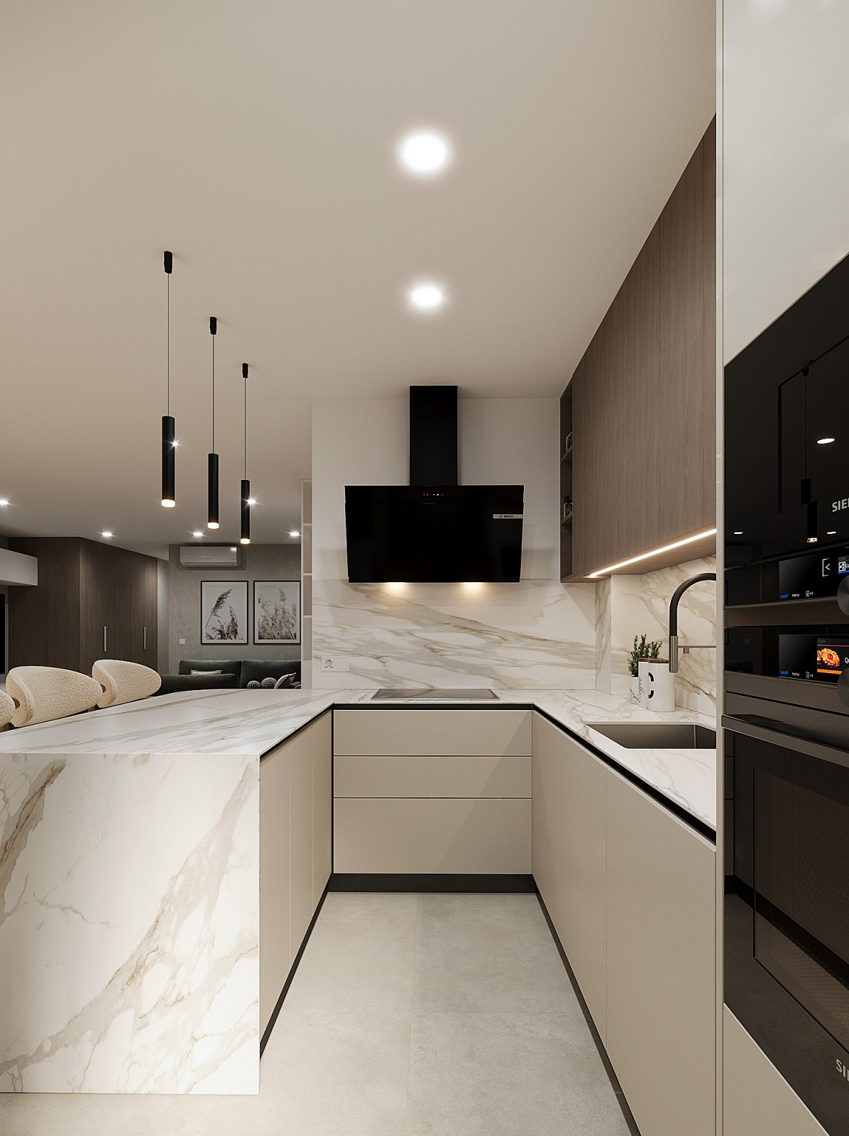 Salon-comedor en Playa San Juan