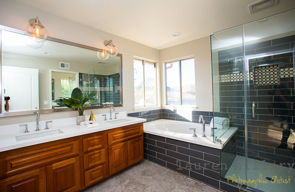 Fullerton Master bath remodel Contemporary Bathroom Orange County