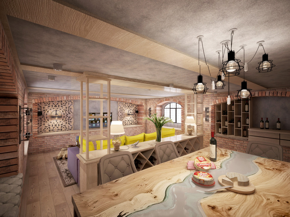 Проект 96 - Интерьер винного погреба