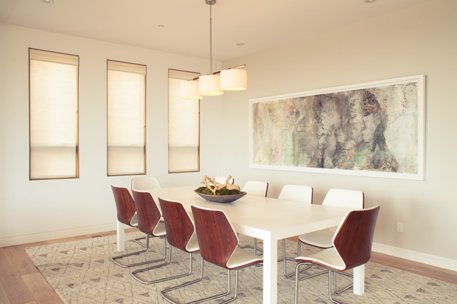 Whitfield Avenue modern-esszimmer