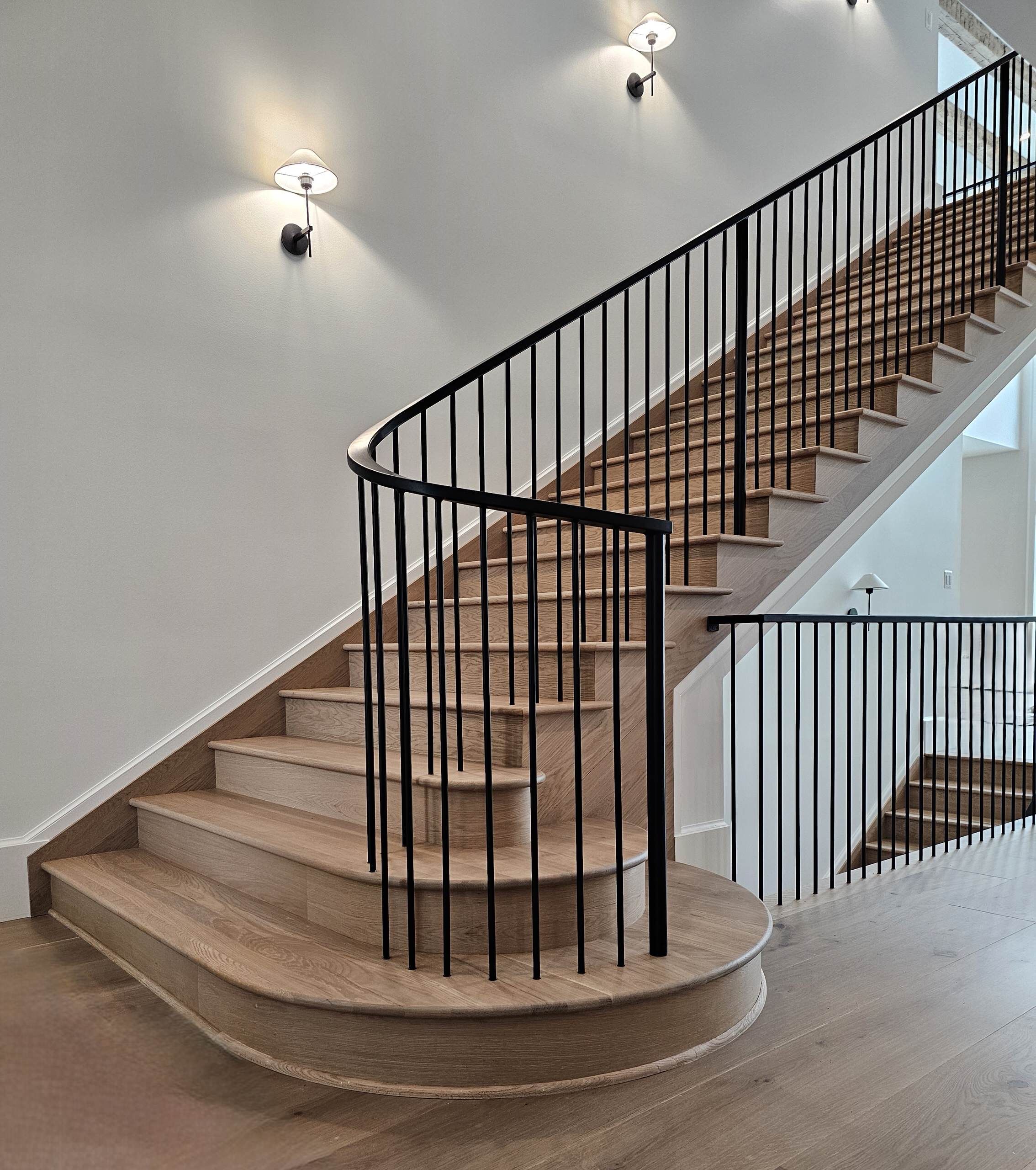 119_Remarkable White Oak Staircase, McLean, VA 22101