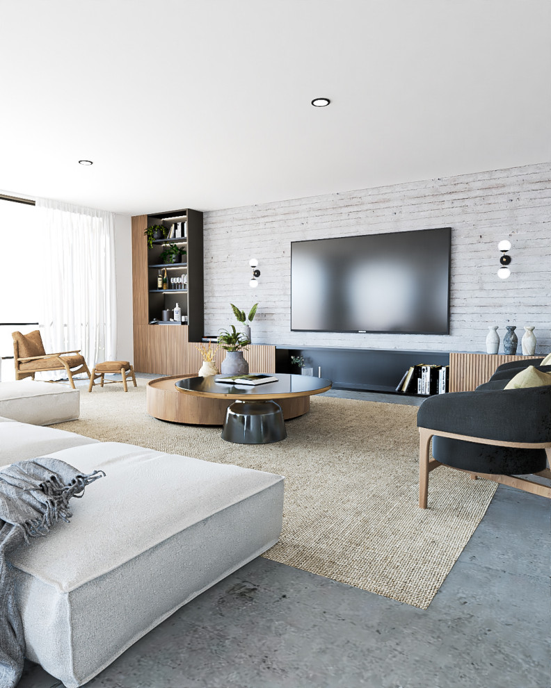 Jazmine lakes - Modern - Family Room - Miami - by Andrea Upegui Design ...