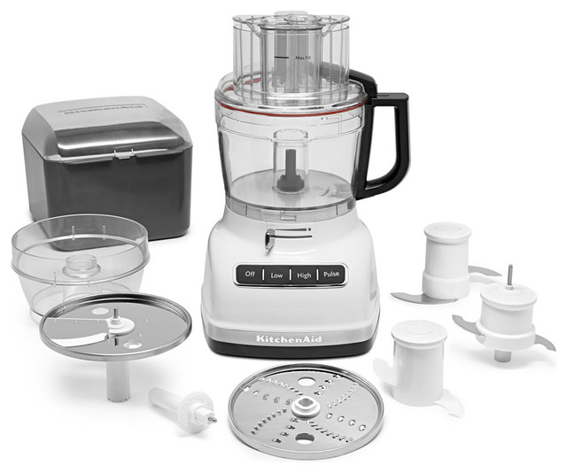 ExactSlice System 11Cup Food Processor, Adjustable Lever, Contour