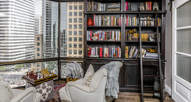 Larimer St. Condo eclectic-home-office