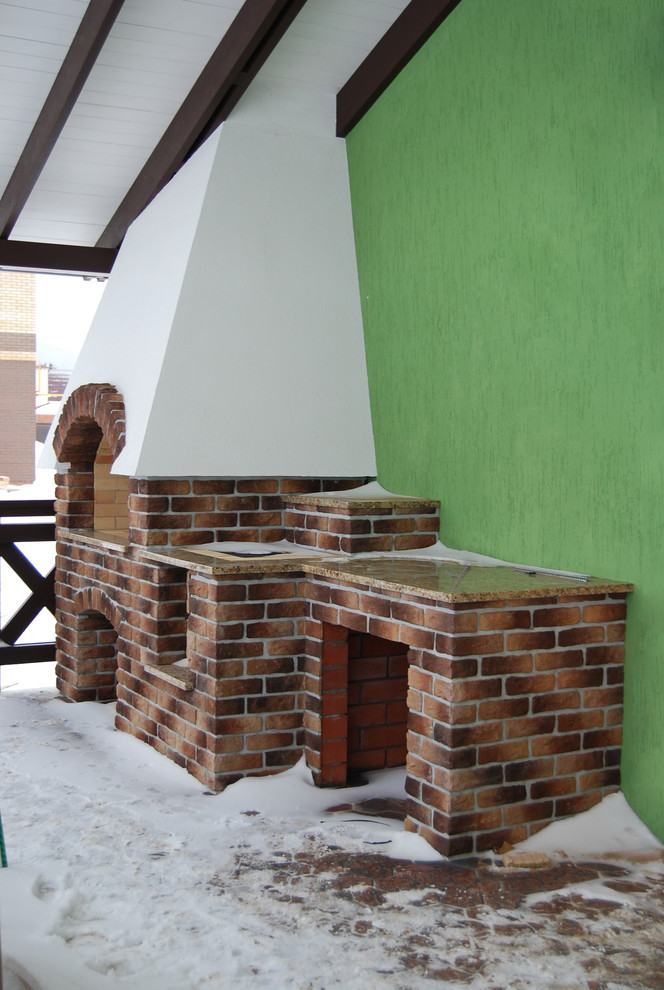 Экстерьер и интерьер бани в Царевщине