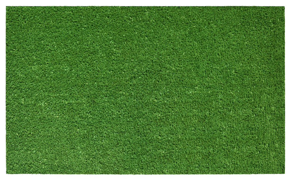 Collins Green Pastel Doormat, 24x36 Contemporary Doormats by