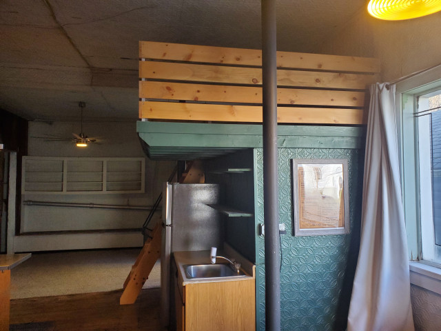 Rustic Pine Loft rustic-kitchen