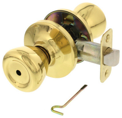 Ultra Hardware 83964 Guardian Privacy Knob Polished Brass
