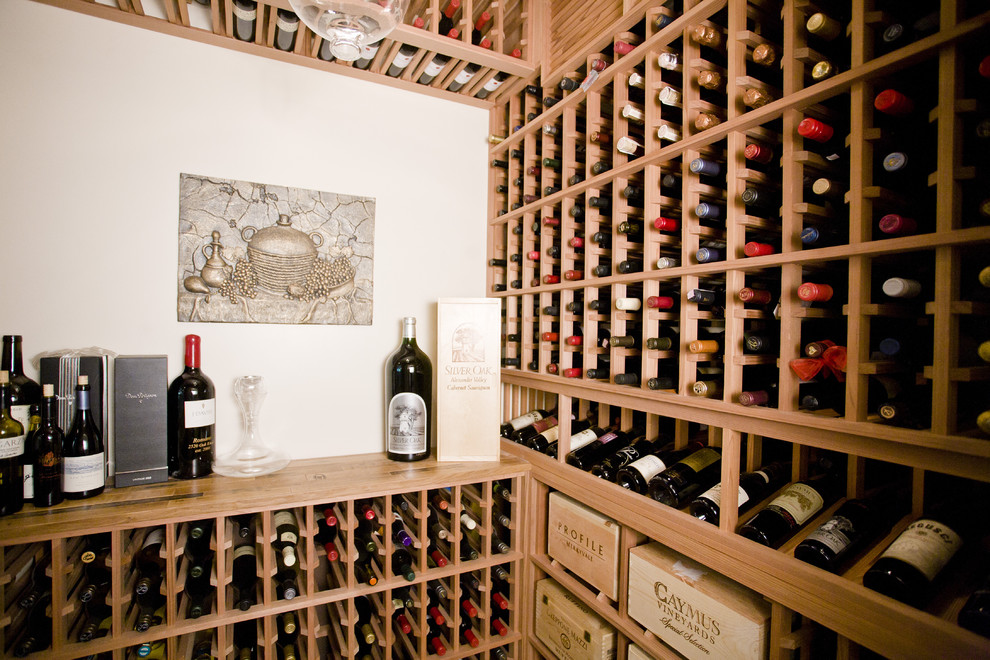 Inspiration for a wine cellar in Los Angeles.