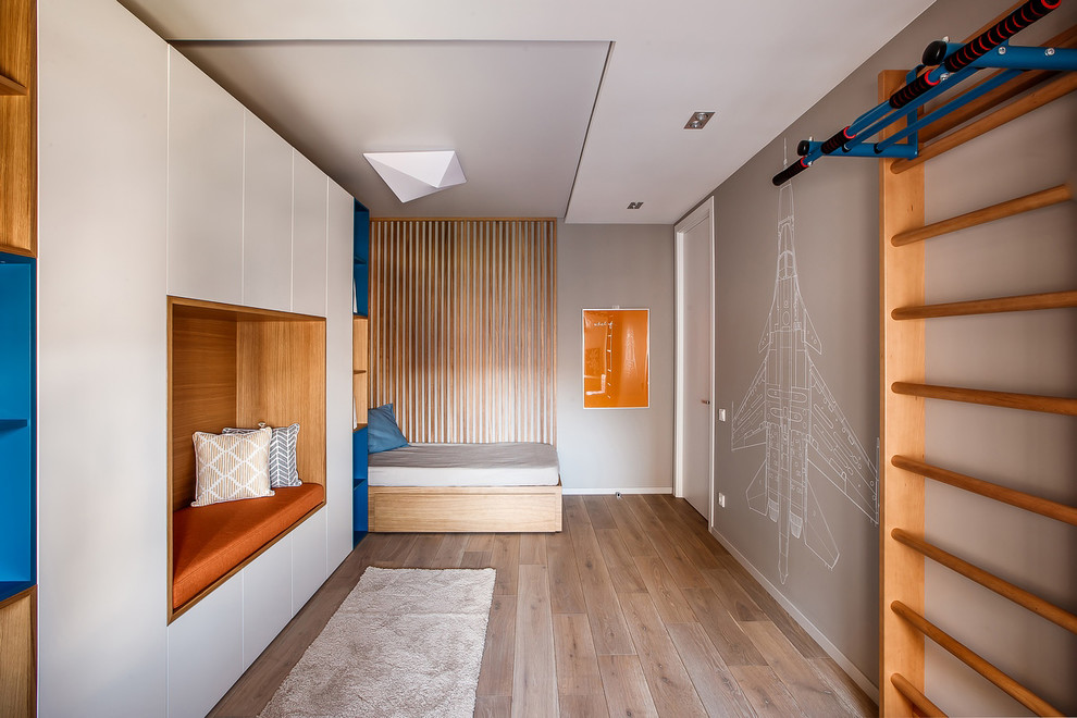 Квартира современной семьи с двумя детьми