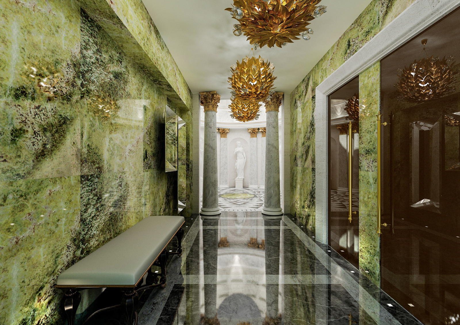 Интерьеры старинного дома 3200 кв метров в Австрии