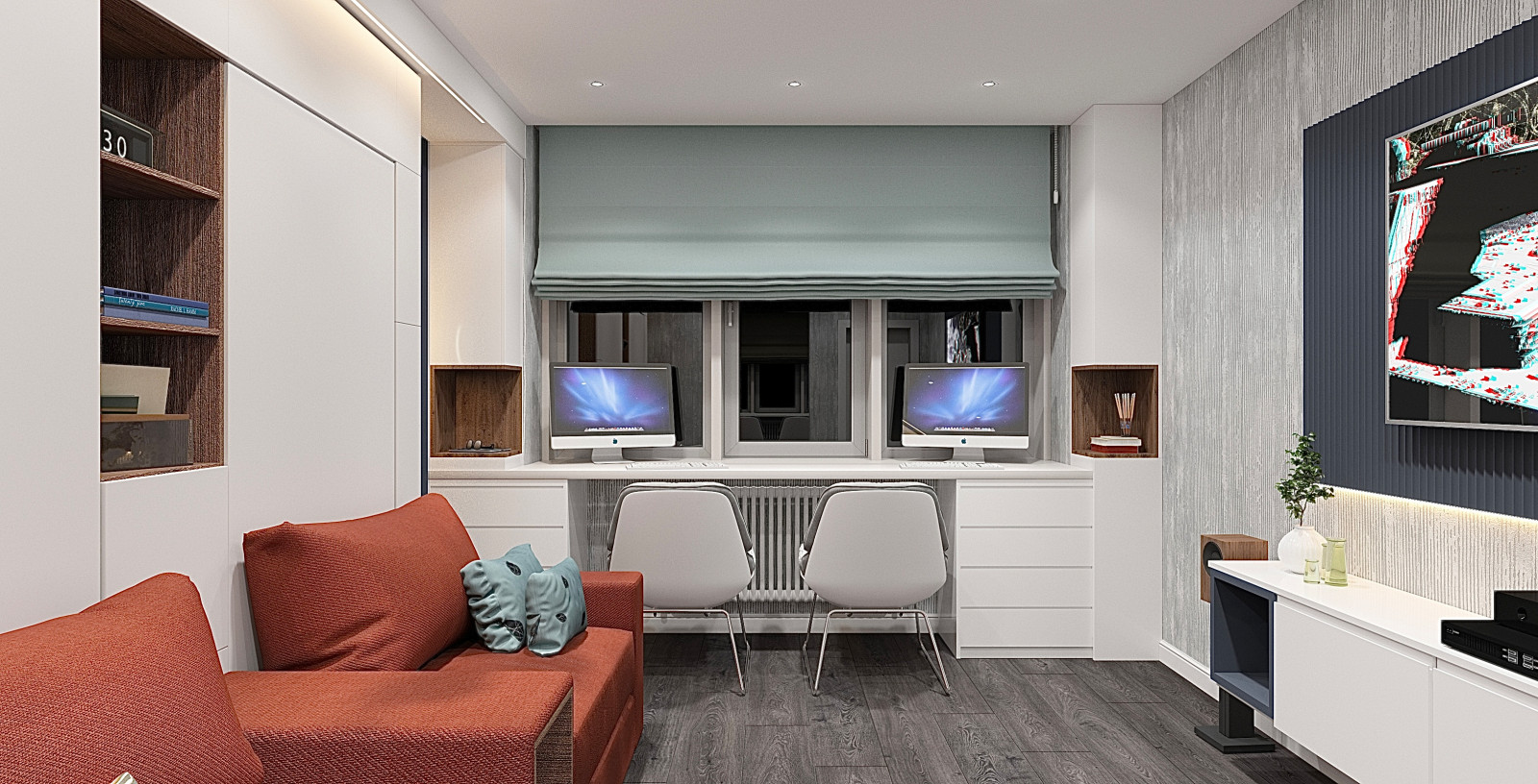 Квартира 100м2 для большой семьи