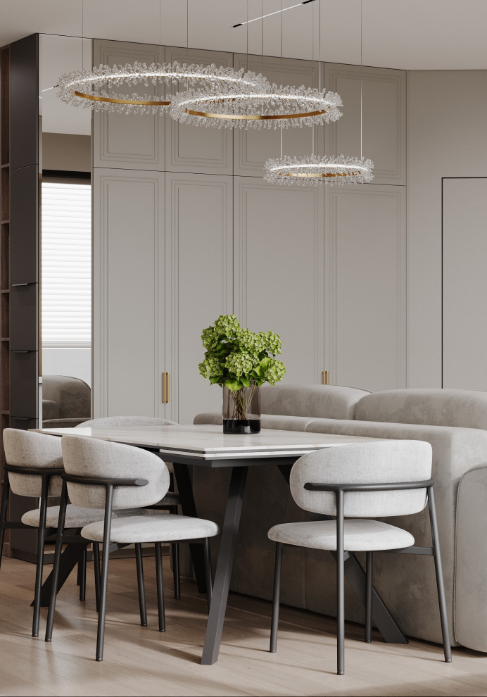 Интерьер квартиры в ЖК "Метрополия"