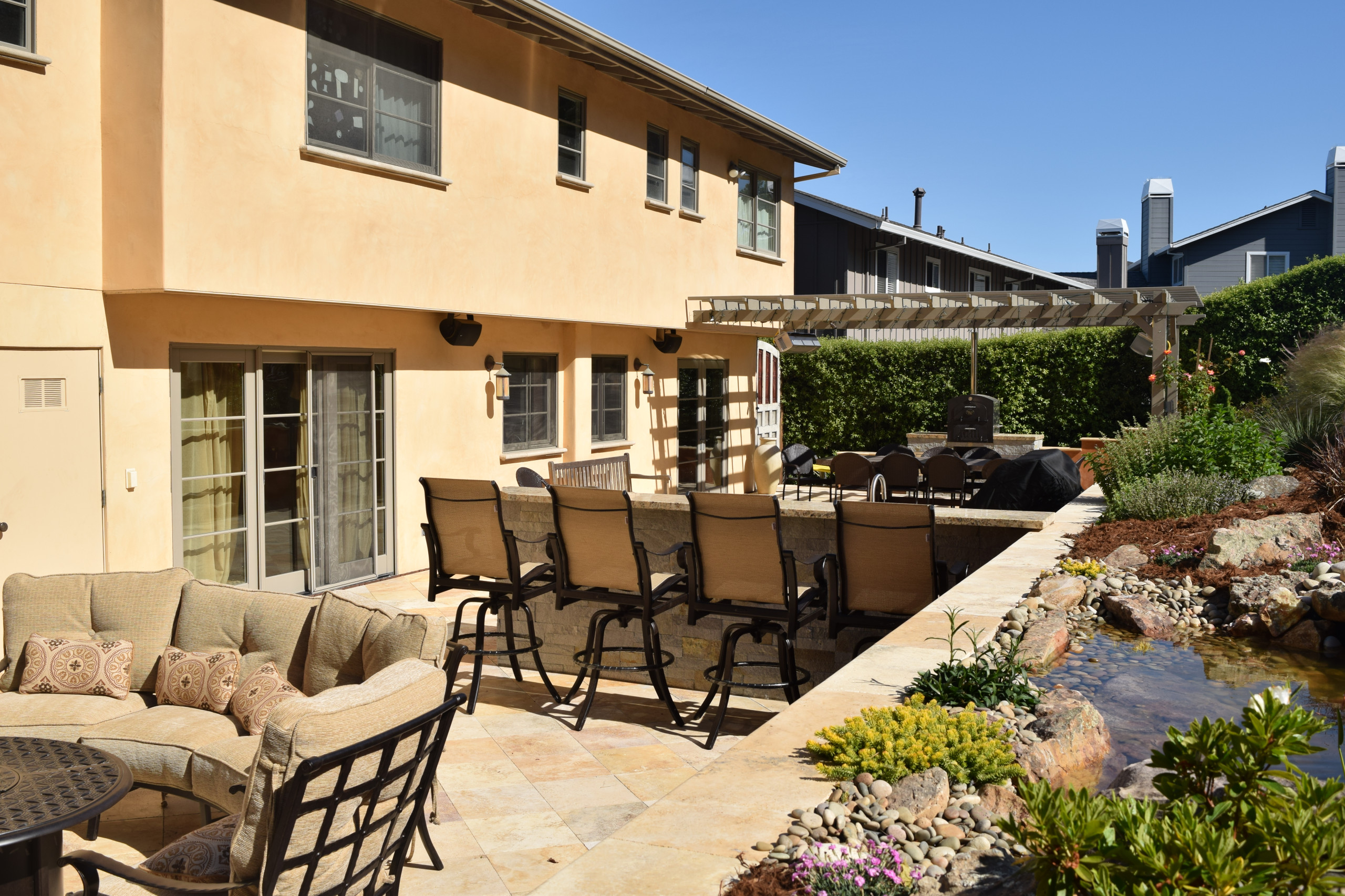 Mediterranean Backyard Transformation - Tiburon, CA