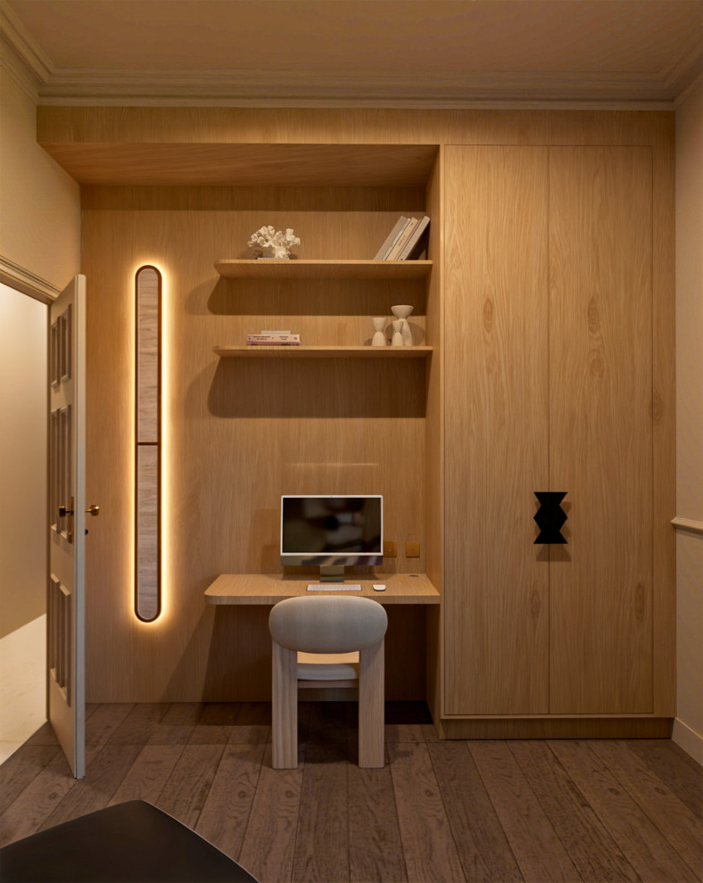 Projet concept – Appartement haussmannien contemporain (3D)