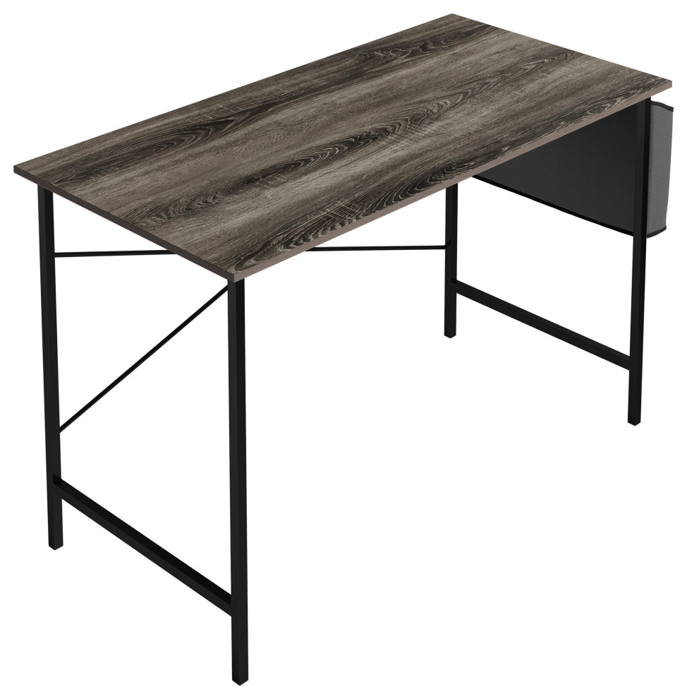 Modern Computer Desk Industrial Style for Home Office, Bedroom, or Craft Table Industrial