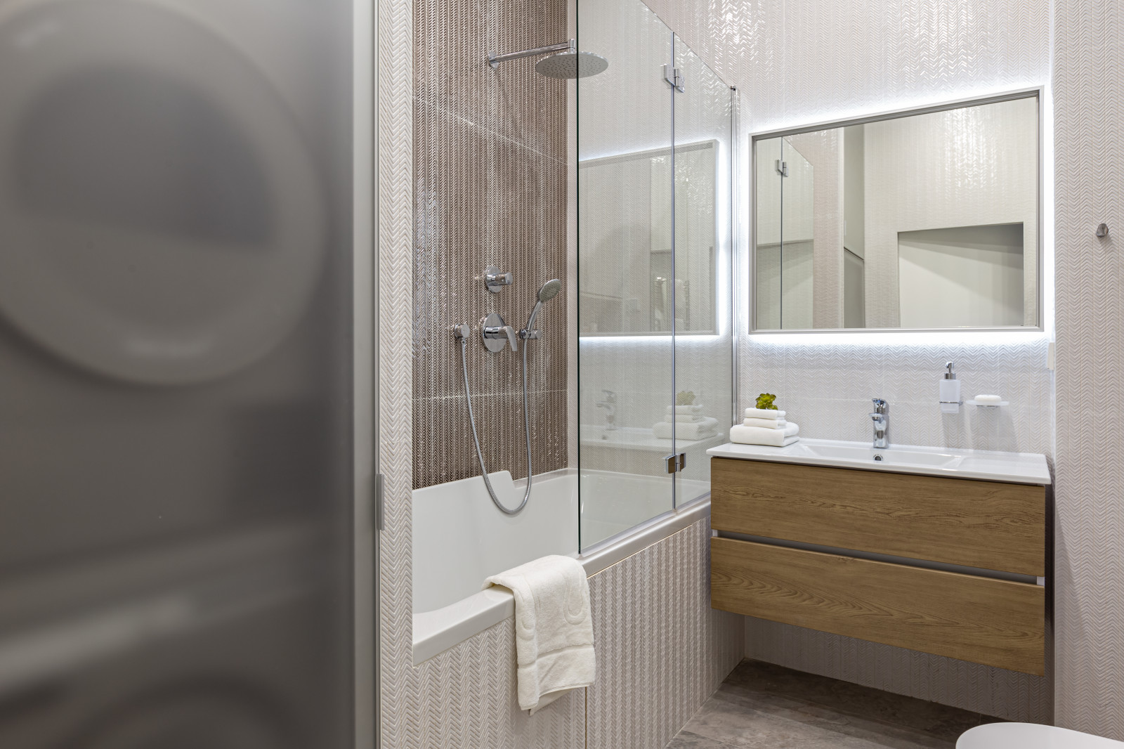 Квартира 75 кв.м. ЖК "Аватар" Реализованный проект