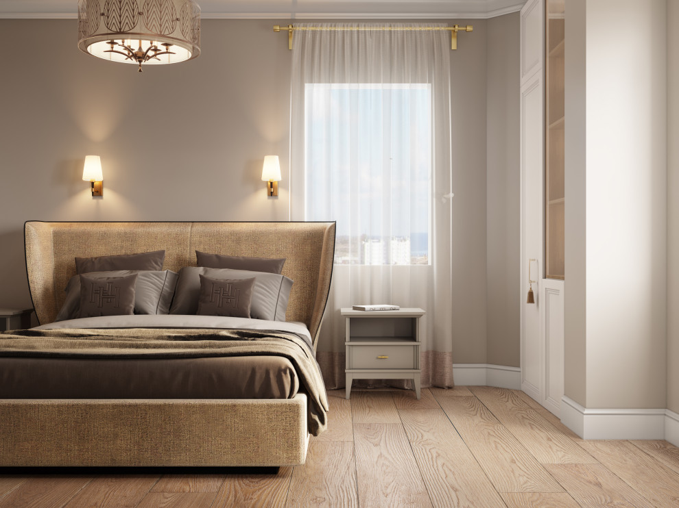 Двухуровневая квартира для пары со взрослым сыном