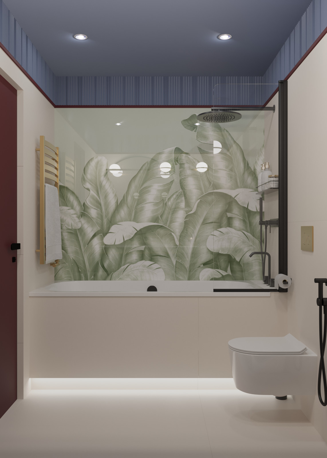 Яркая хрущёвка 45 кв.м для молодой пары